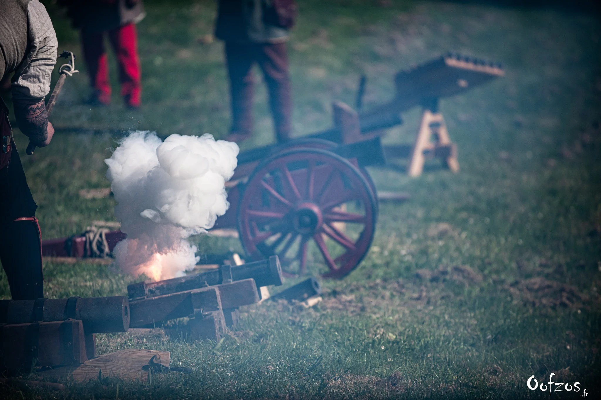 Tirs aux canons