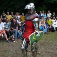 Spectacle en armure à Beaujeu 2021